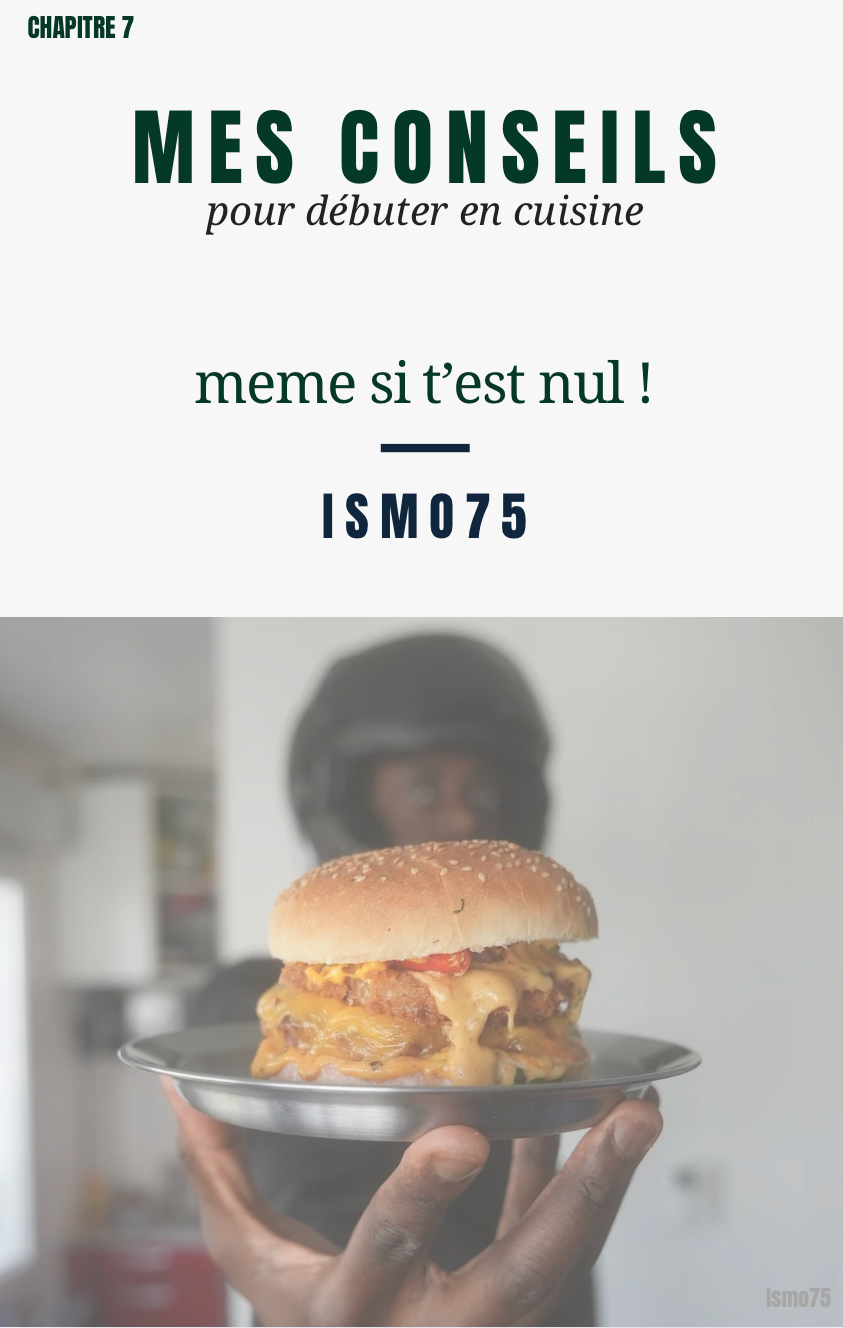 ISMO75: Cook ça comme un chef !